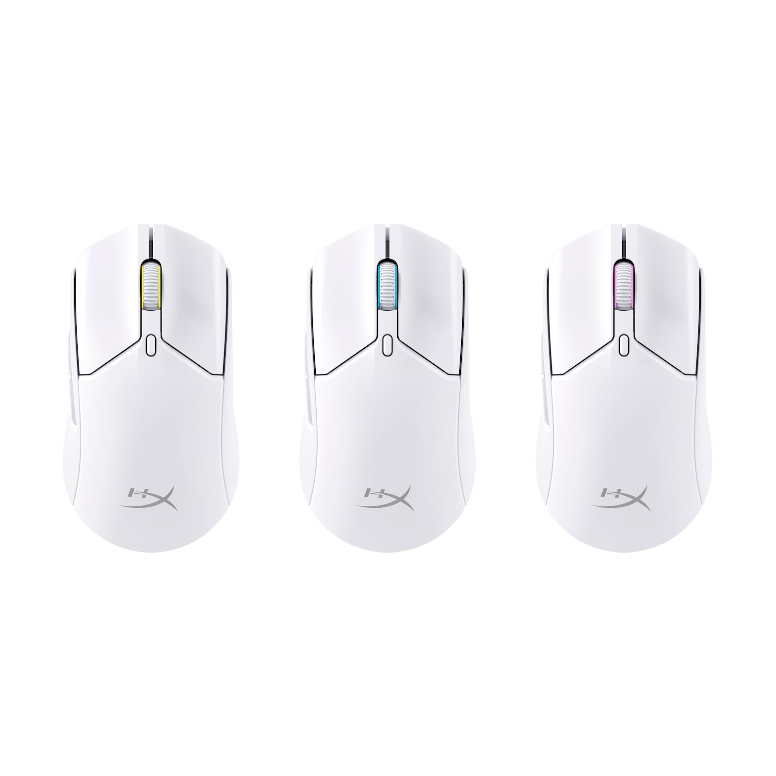 HyperX Pulsefire Haste 2 - Wireless Gaming Mouse (White) - 07