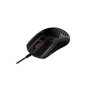 HyperX Pulsefire Haste Black Gaming Mouse - angled view from the right side