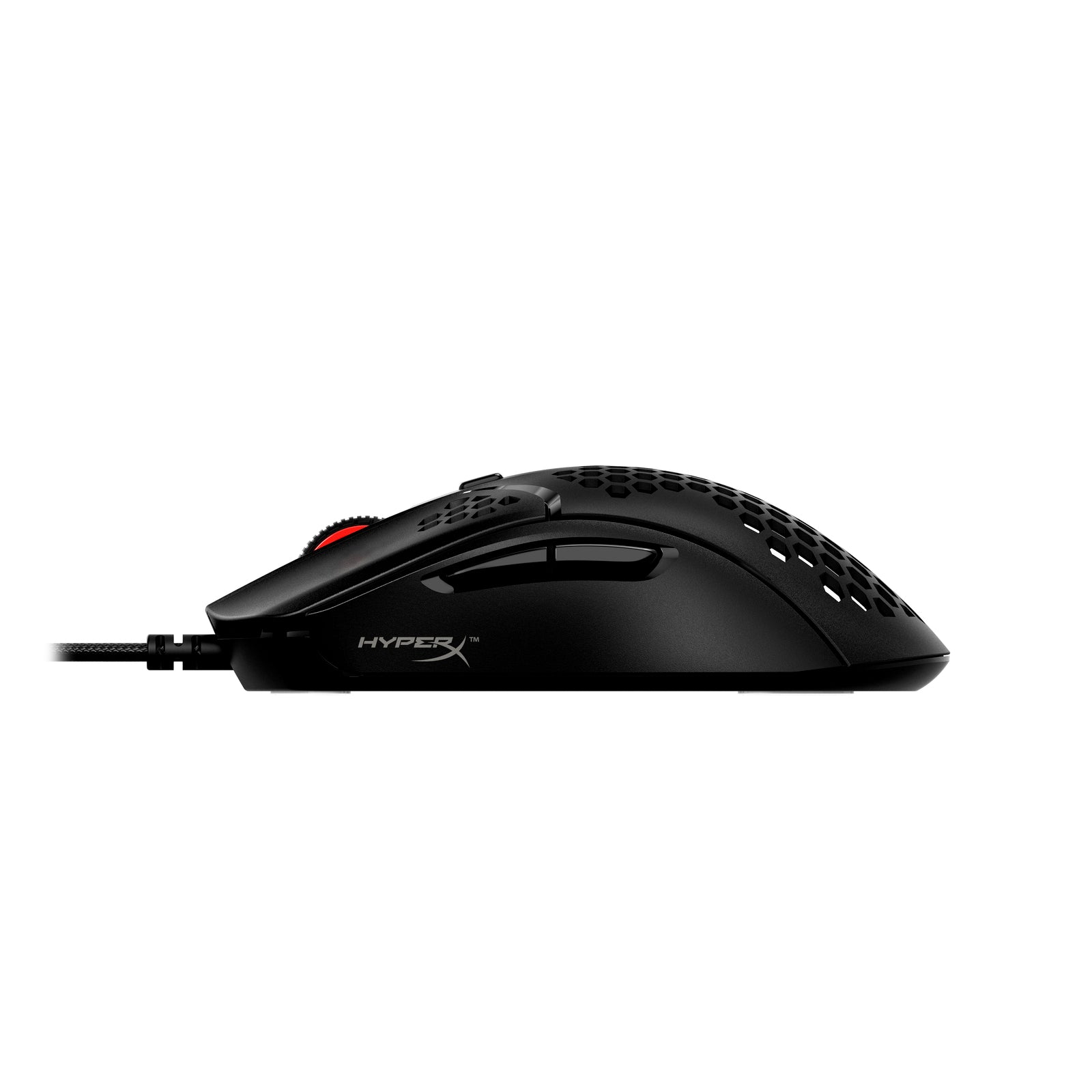 HyperX Pulsefire Haste Black Gaming Mouse - view from the left side
