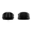 HyperX Pulsefire Haste Black Gaming Mouse - front and back view