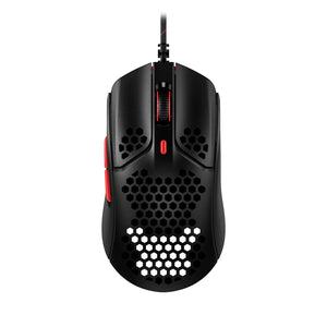 HyperX Pulsefire Haste Red-Black Gaming Mouse - view from above
