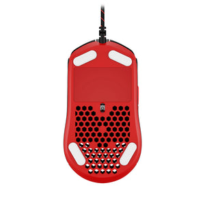 HyperX Pulsefire Haste Red-Black Gaming Mouse - view of the bottom side