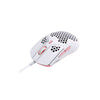 HyperX Pulsefire Haste White-Pink Gaming Mouse - angled view from the right side
