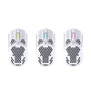 HyperX Pulsefire Haste White Wireless White Gaming Mouse - displaying RGB effects