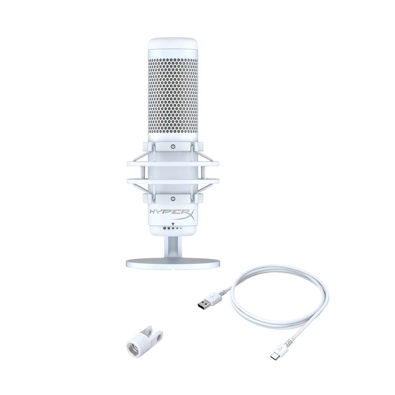 HyperX QuadCast S – USB Microphone – RGB Lighting