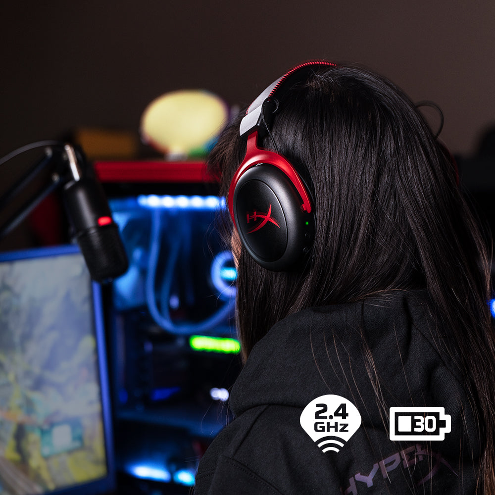 Gaming-grade wireless with long battery life