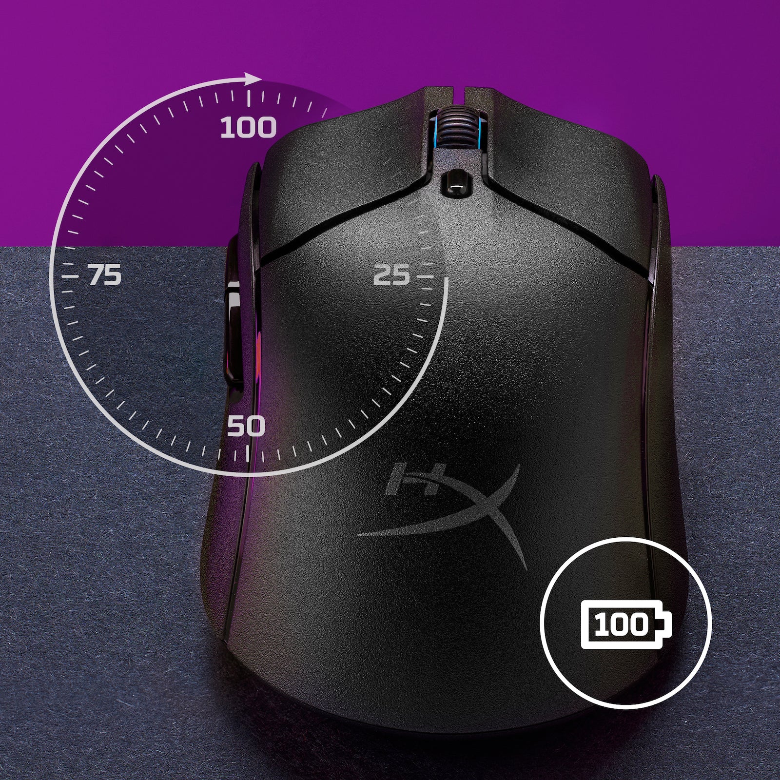 Up to 100 hours of battery life