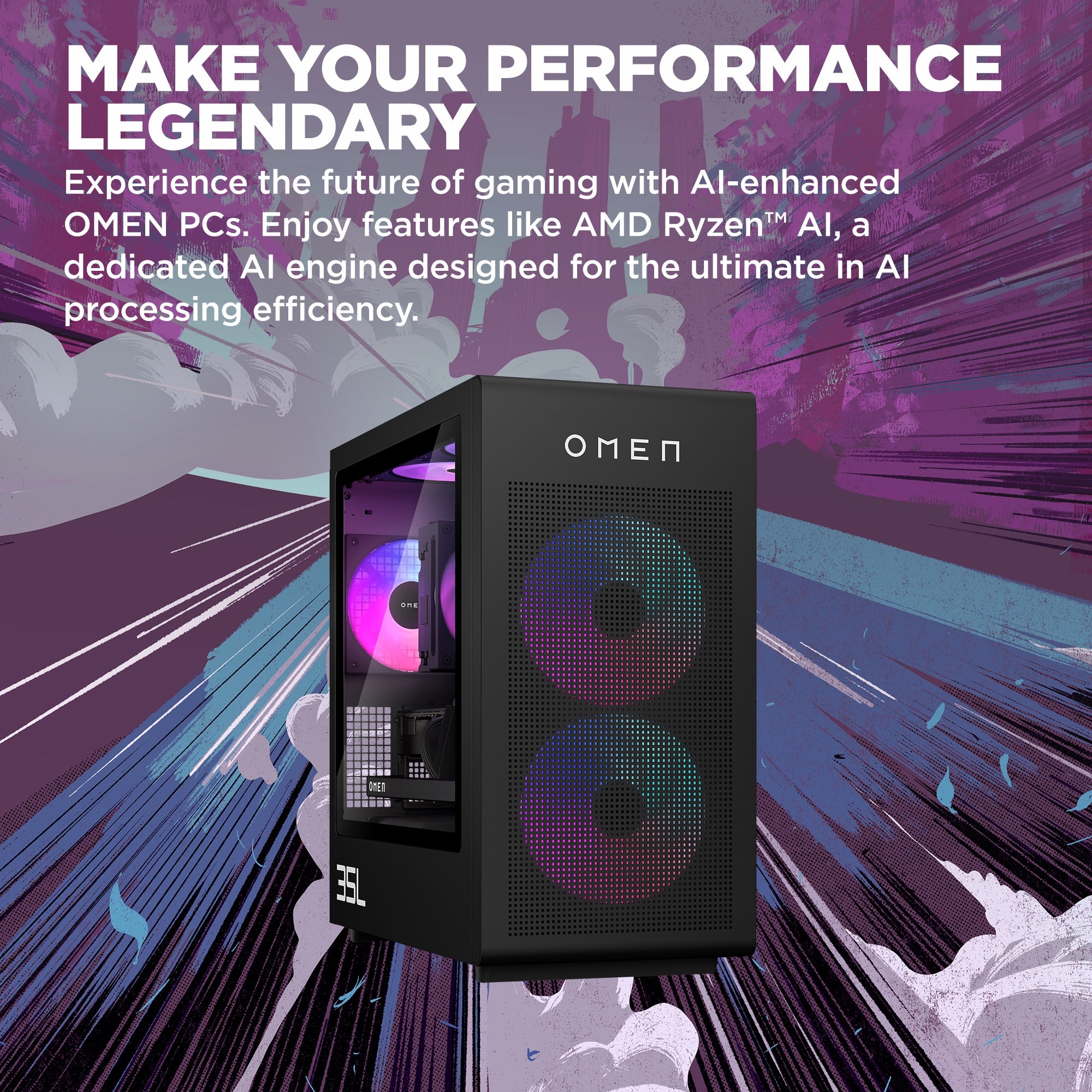 OMEN 35L Gaming Desktop GT16-0013na PC