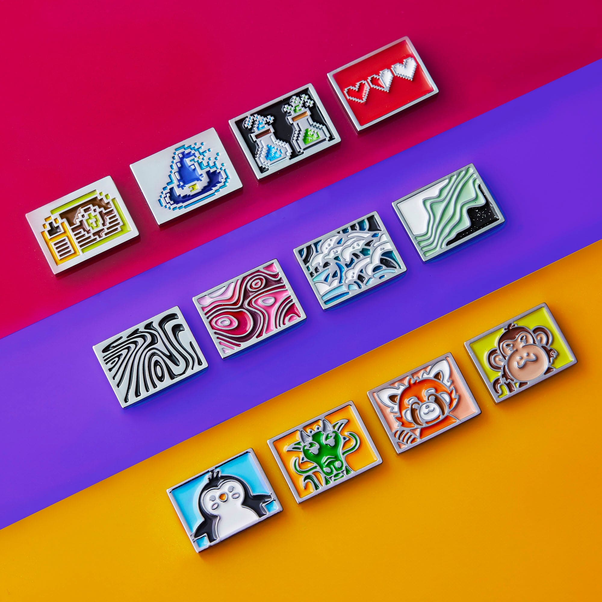 Badge Pack - Gaming Keyboard Magnetic Badges