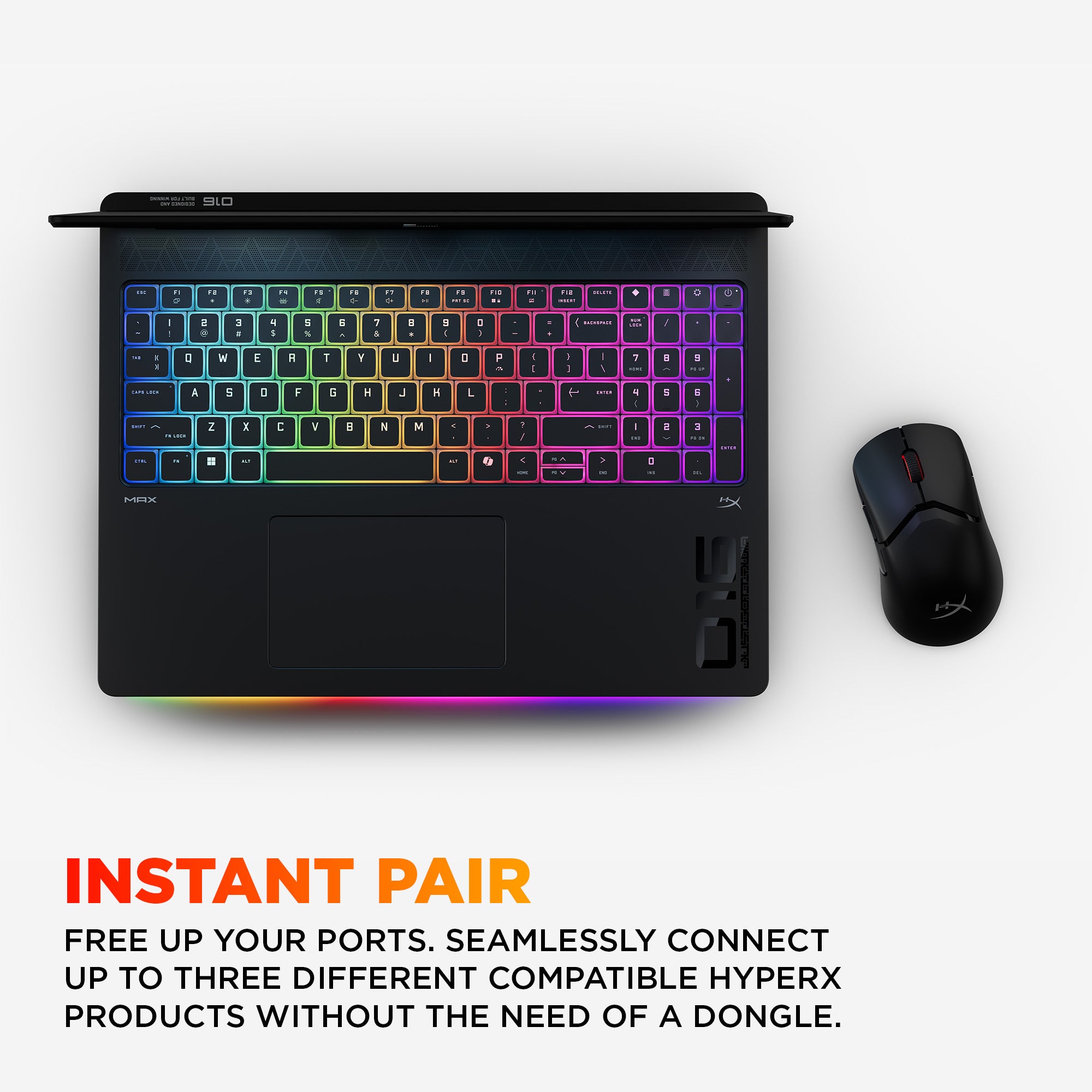 Instant pair with HyperX