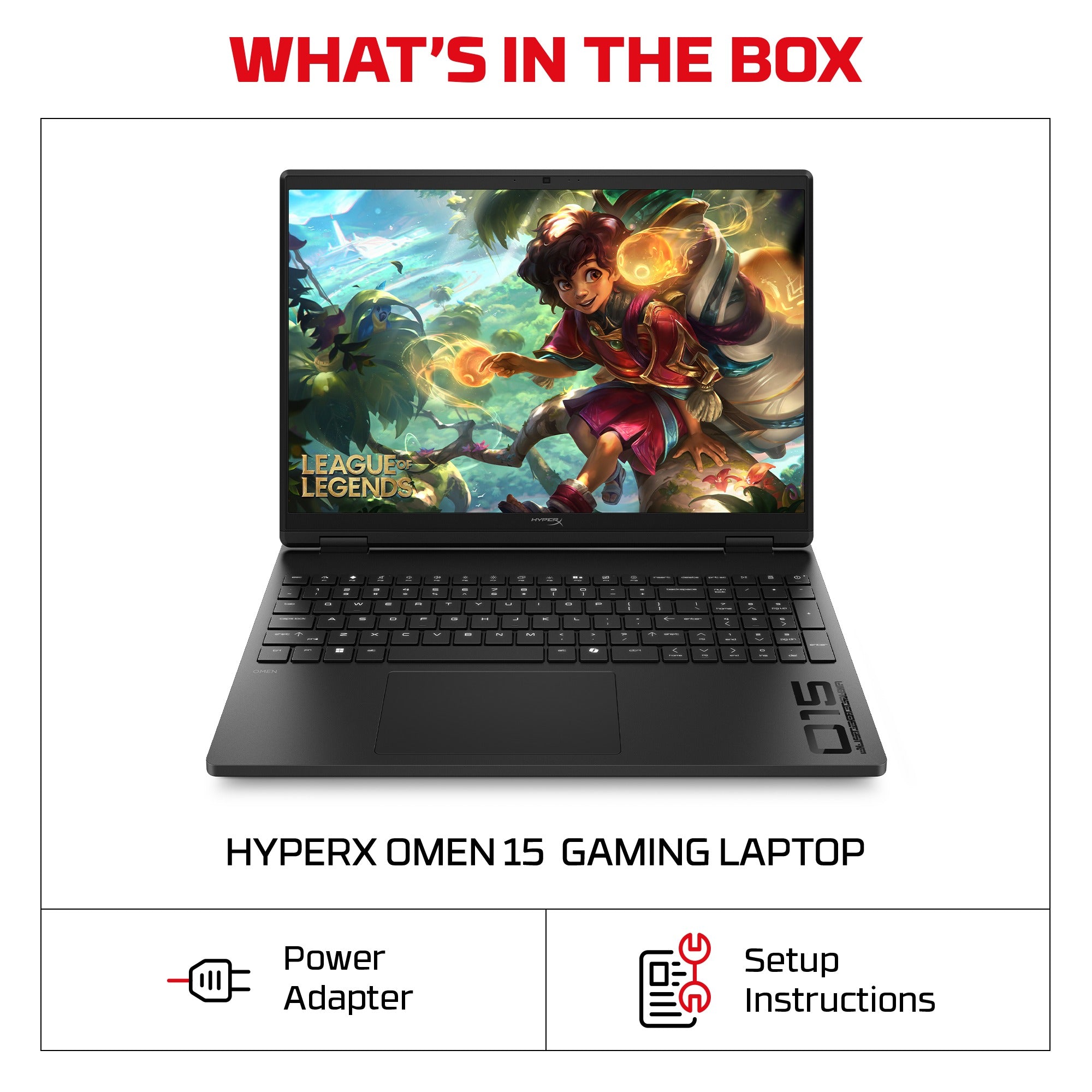 HyperX OMEN 15 inch Gaming Laptop PC 15-ga0003na - 07