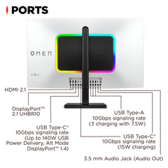 OMEN Transcend 31.5 inch UHD 240Hz OLED Gaming Monitor  - OMEN Transcend 32 - 11