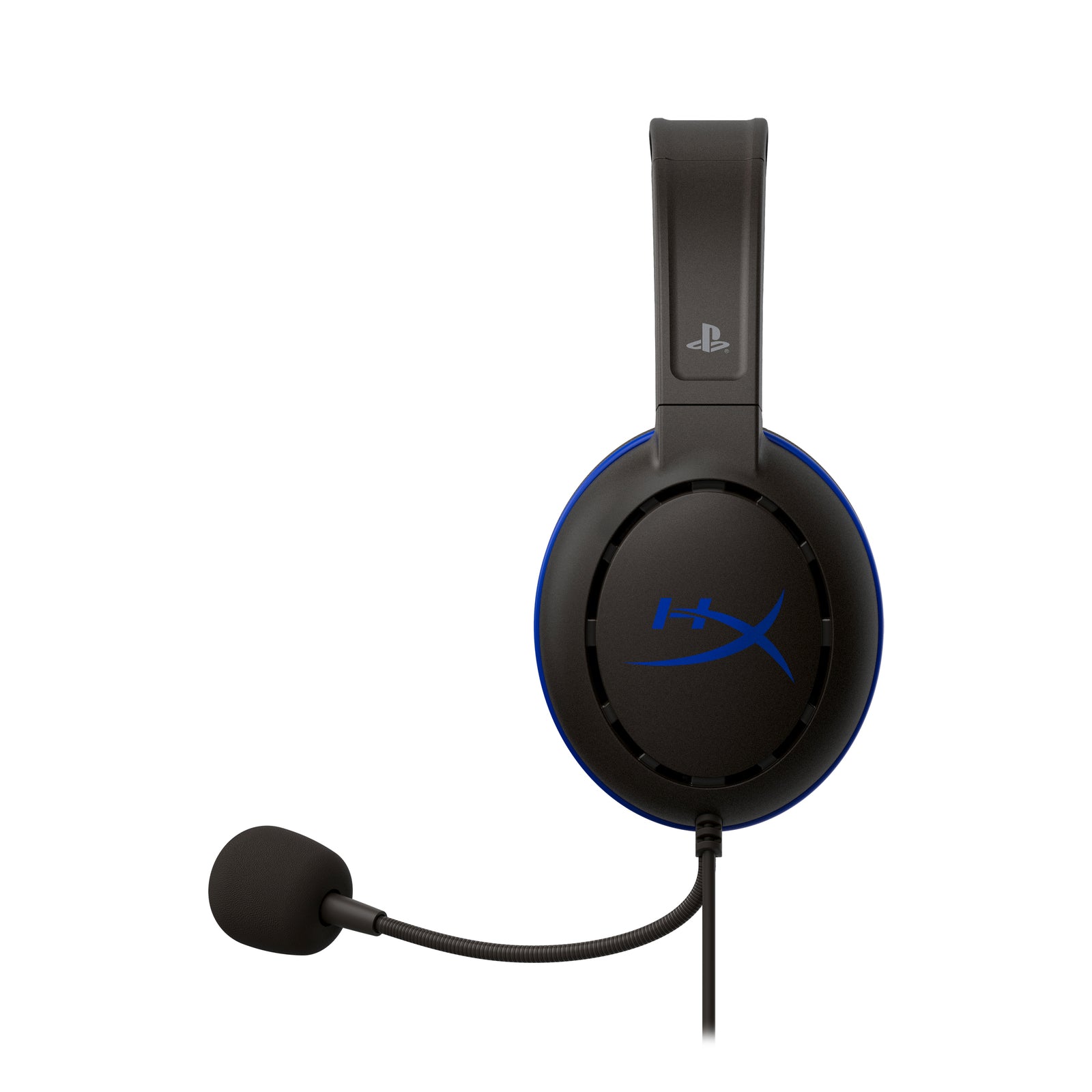 HyperX Cloud Chat Gaming Headset for PS4 Side View With Microphone