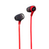 Black and Red HyperX Cloud Earbuds Main Product Image