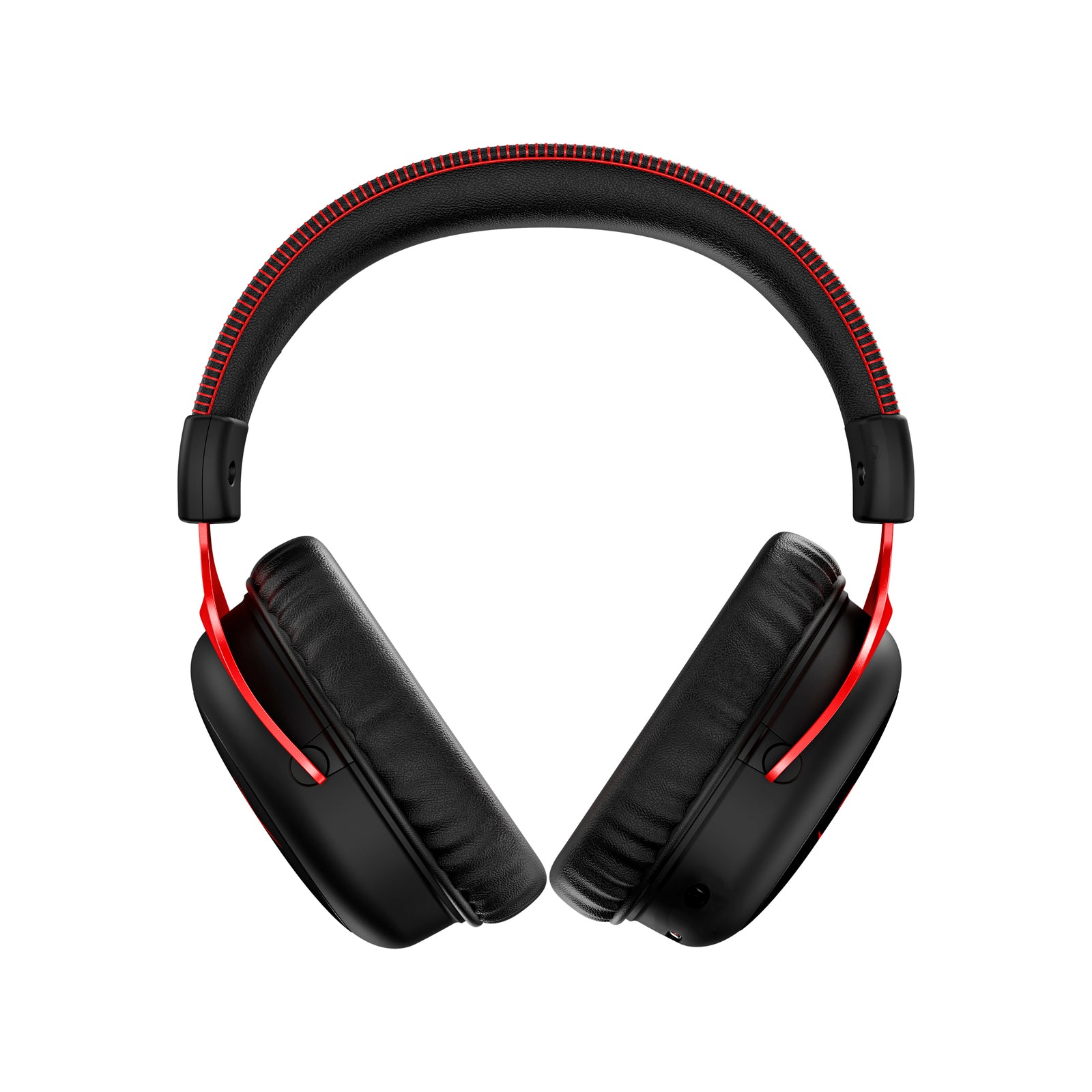 Front side view of HyperX Cloud II wireless gaming headset