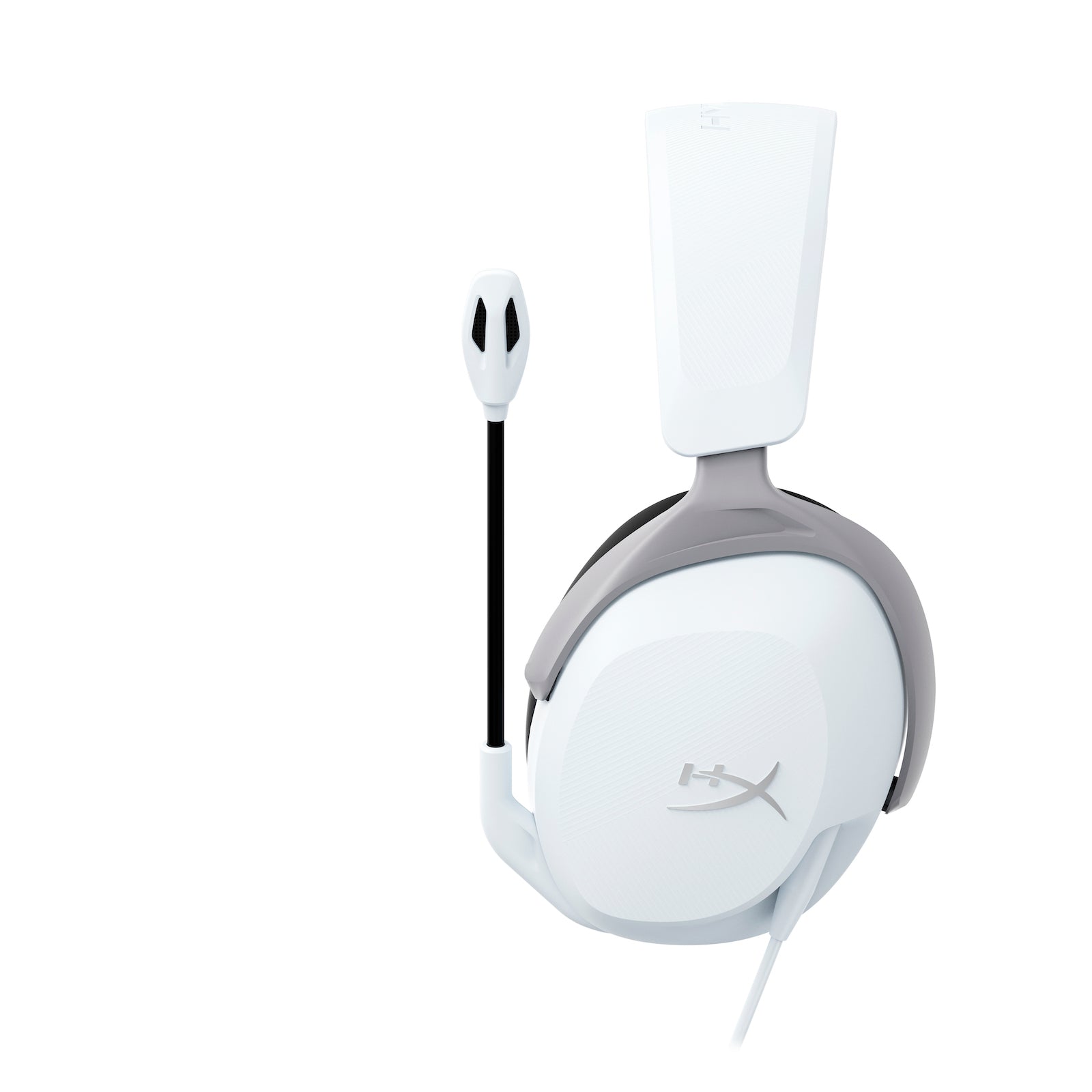 HyperX CloudX Stinger 2 Core White for Xbox Showing Mute Function