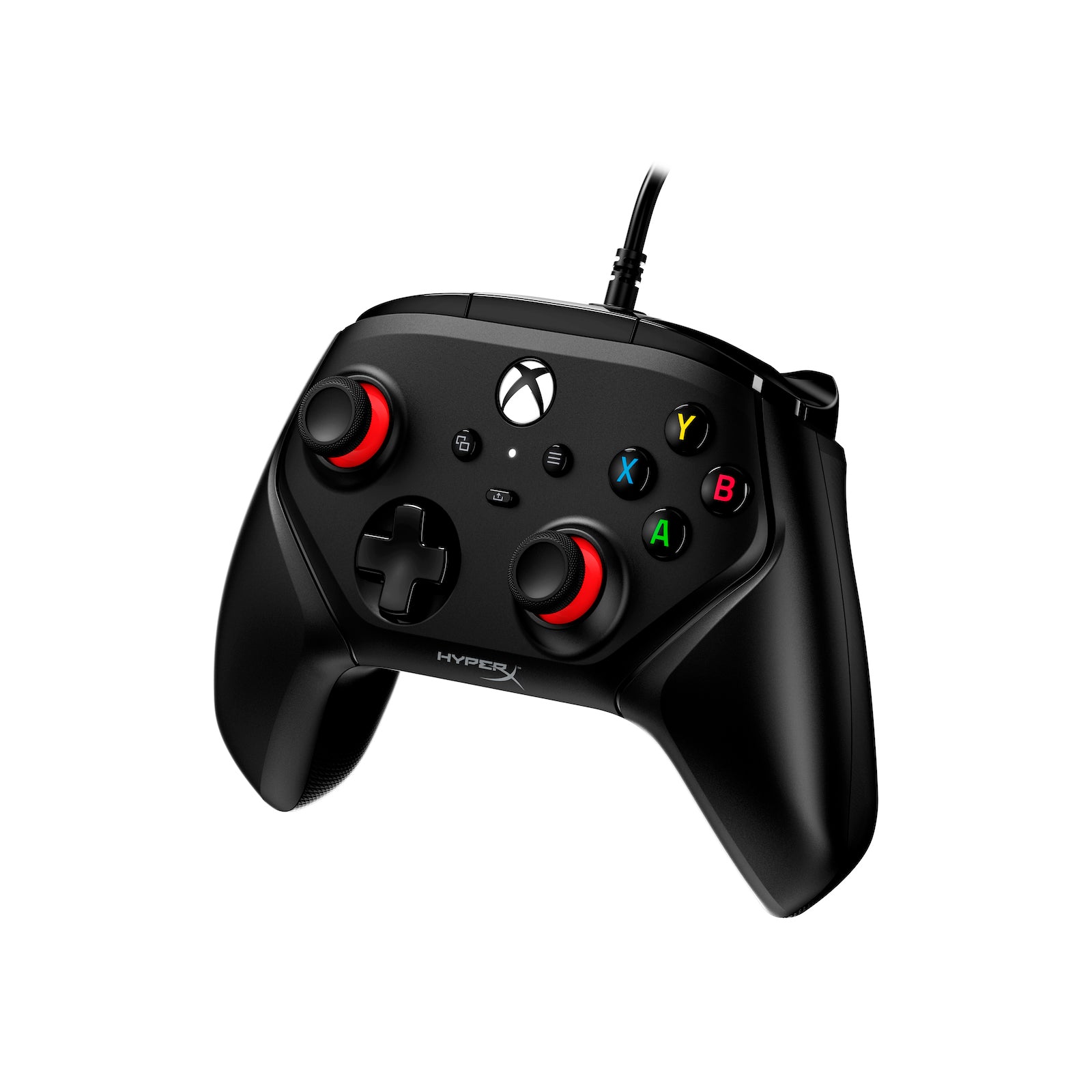 Angled View of HyperX Clutch gladiate gaming controller for Xbox 