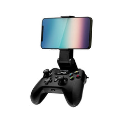 HyperX Clutch Wireless Gaming Controller Front View Showing A Phone Being Held by the Clip