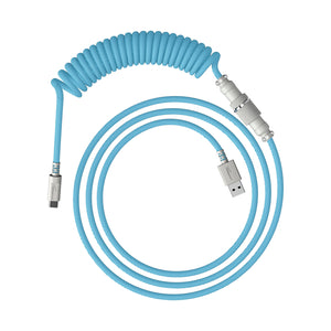 Main view of HyperX Coiled Cable in light blue